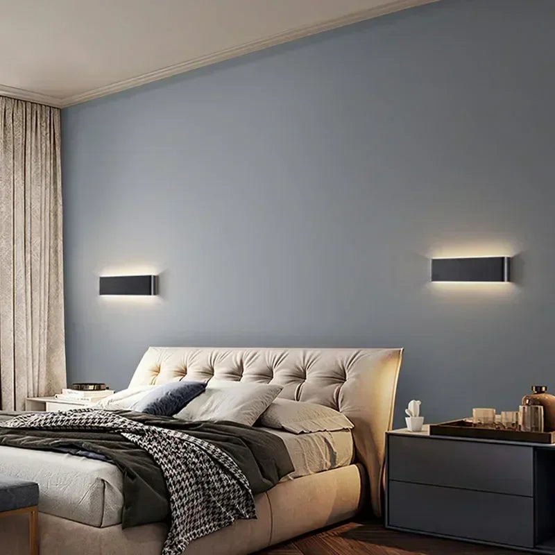 Contemporary LED Wall Light | Soft White Glow for Home