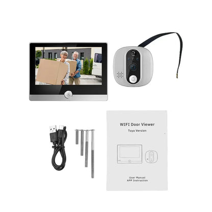 Wireless Doorbell with Wide Angle Night Vision