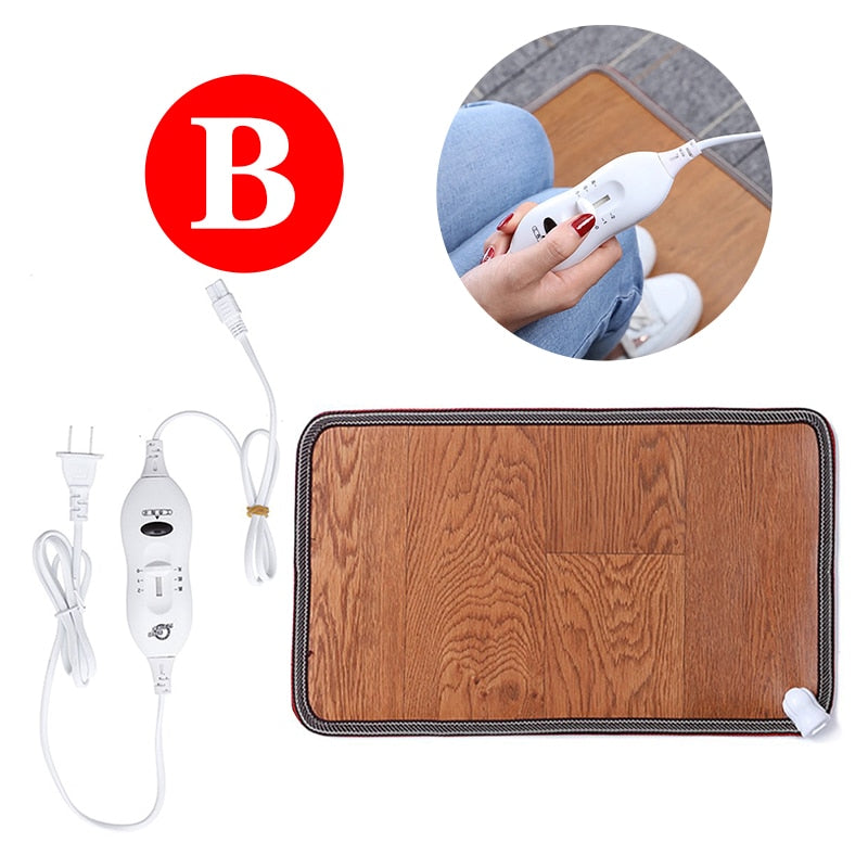Cozy Thermal Adjustable Leather Foot Warmth Mat