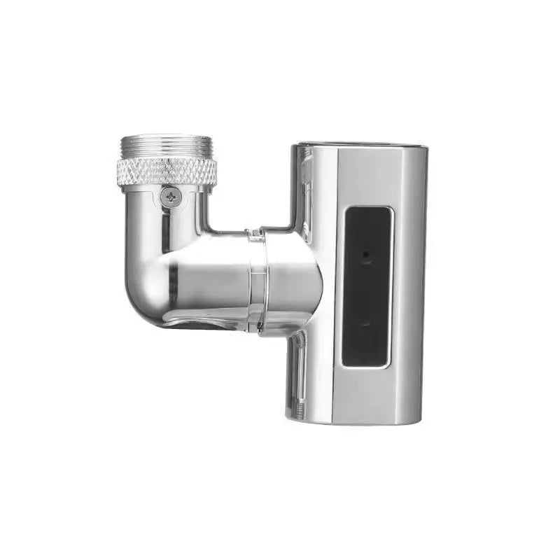 Modern Chrome Kitchen Faucet with 4 Spray Settings - Fesara