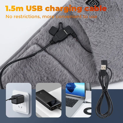 Soft Heated Waist Belt with 3 Stage Temperature Control