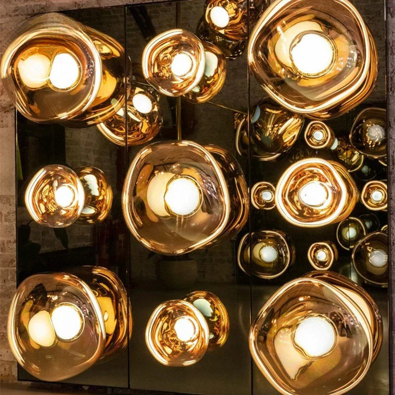 Stylish Lava effect Wall Light in Nordic Design