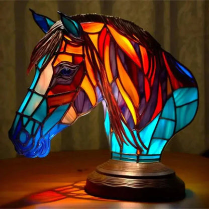 Colorful 3D Animal Table Lamp Retro Style