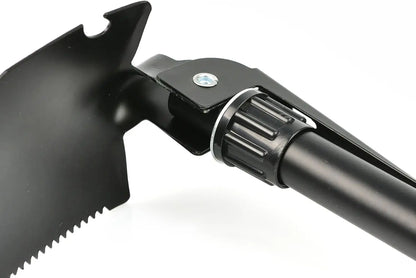 Portable 4-in-1 Stainless Steel Folding Shovel Set