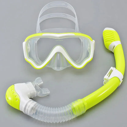 Kids Snorkeling Mask Set with Anti-Fog Lens