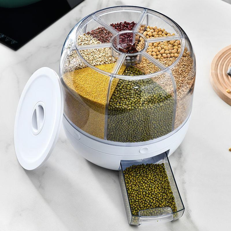 Automatic 360 Degree Pet Food Container