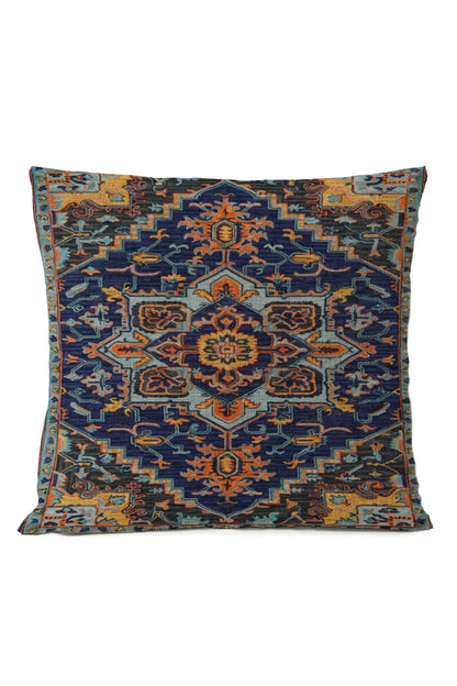 Colorful Global Print Pillow Cover