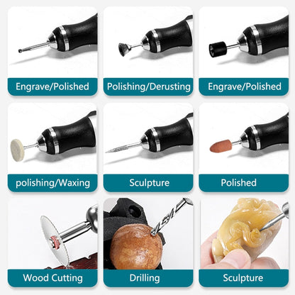 Portable Electric Engraving Tool for Metal, Wood & Glass