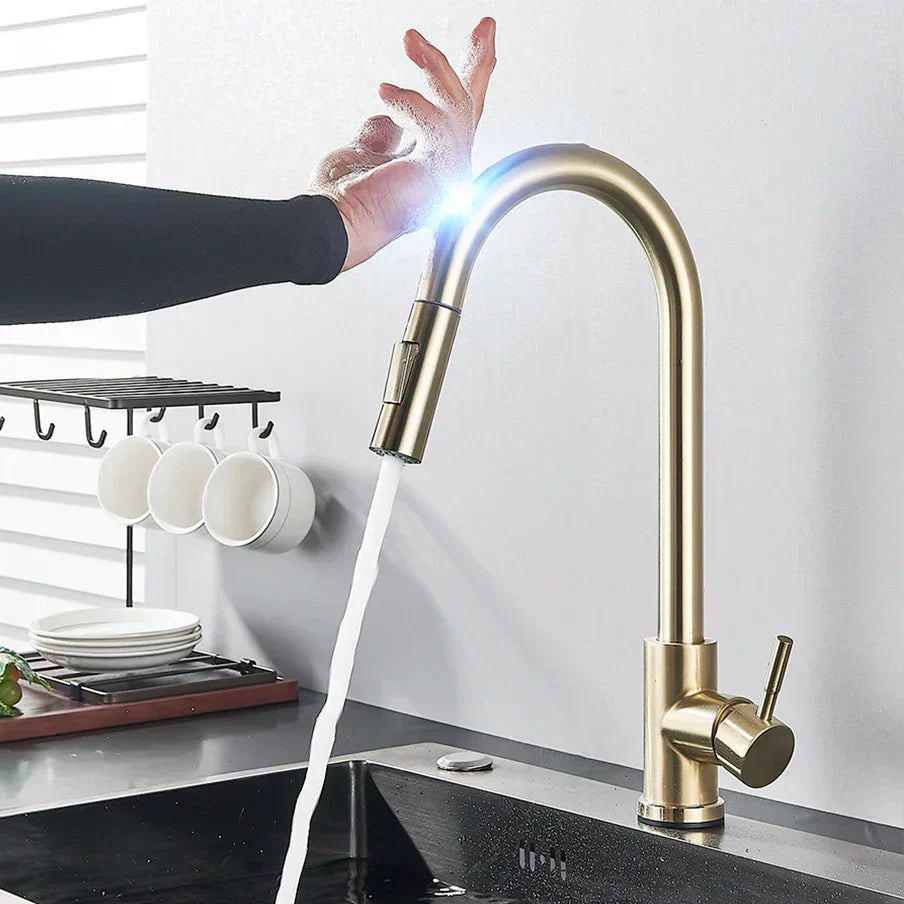 Sleek Touch Control Kitchen Faucet