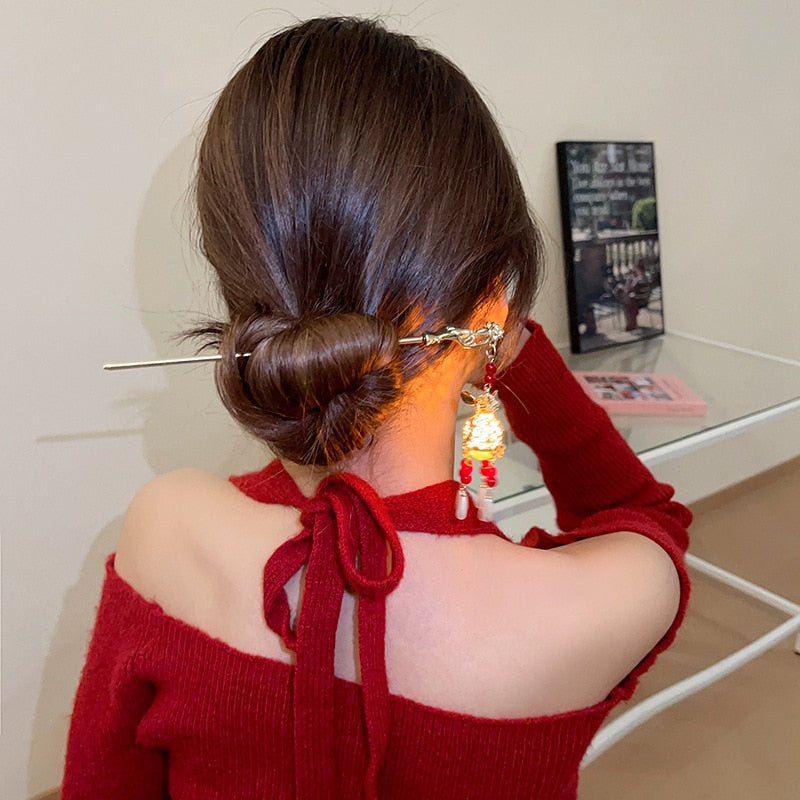 Sparkly Decorative Butterfly Hair Clip Lamp
