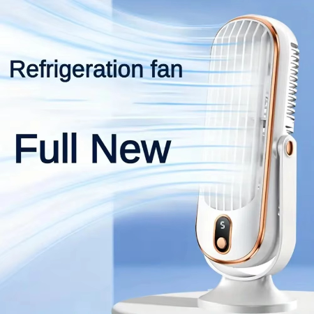Portable Mini Desk Fan - Rechargeable USB Cooling