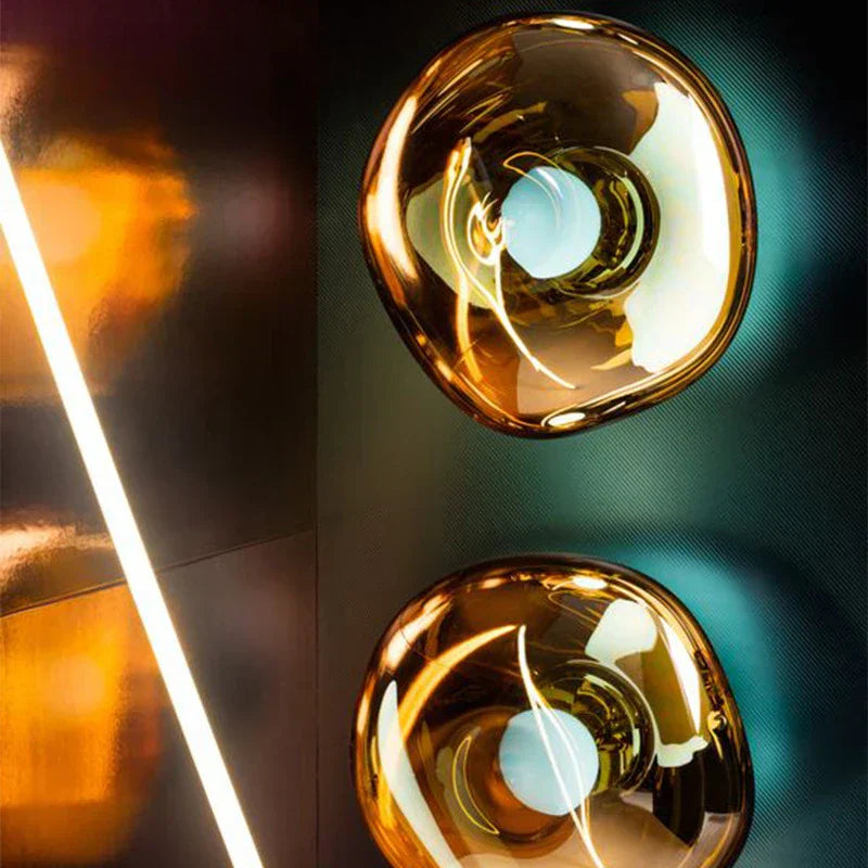 Stylish Lava effect Wall Light in Nordic Design