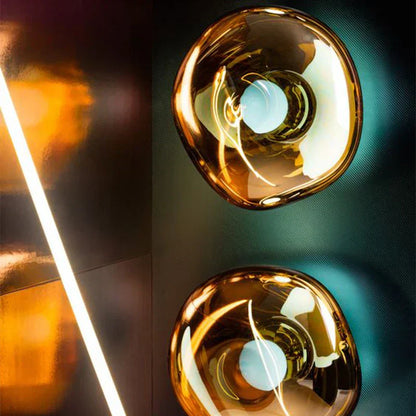 Stylish Lava effect Wall Light in Nordic Design
