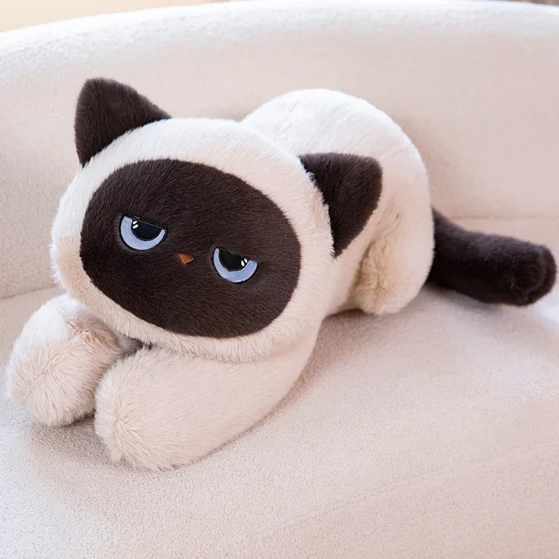 Cute Siamese Kitten Soft Plush Toy - Fesara