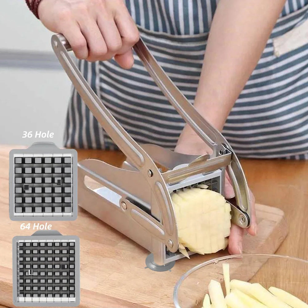 Easy Cut Stainless Steel Veggie Slicer