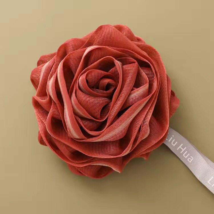Soft Exfoliating Rose Bath Sponge - Fesara