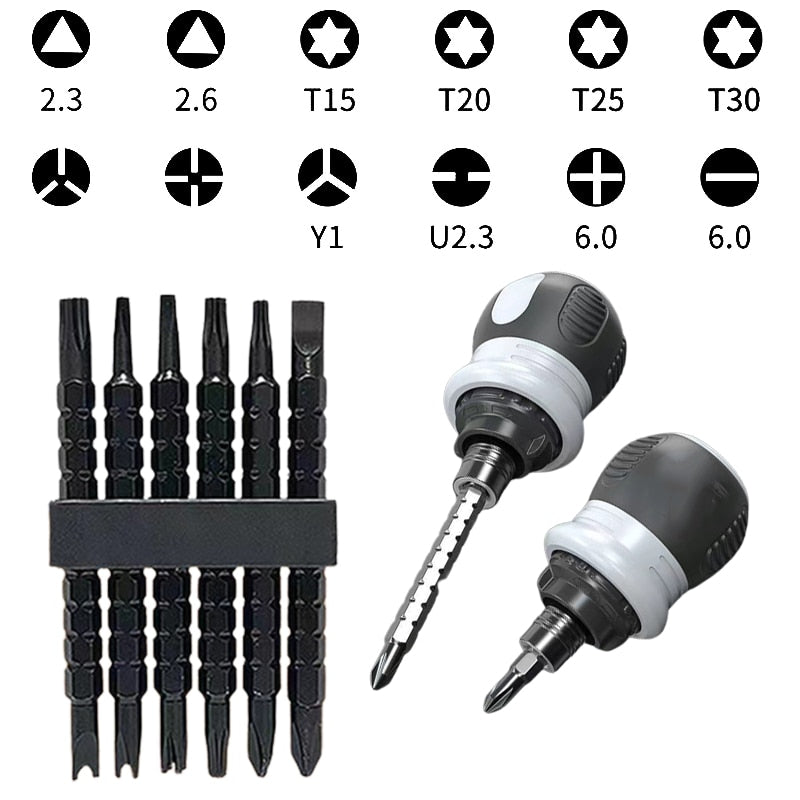 Fesara | Easy Use 6-in-1 Ratchet Tool Kit