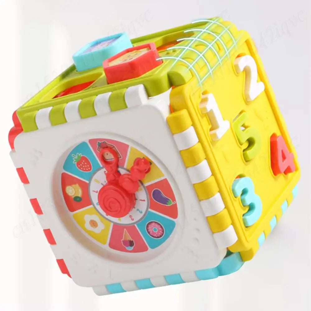 Fun Educational Toy Cube with Shapes and Colors