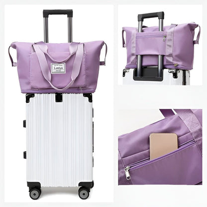 Compact Water Resistant Travel Tote Bag