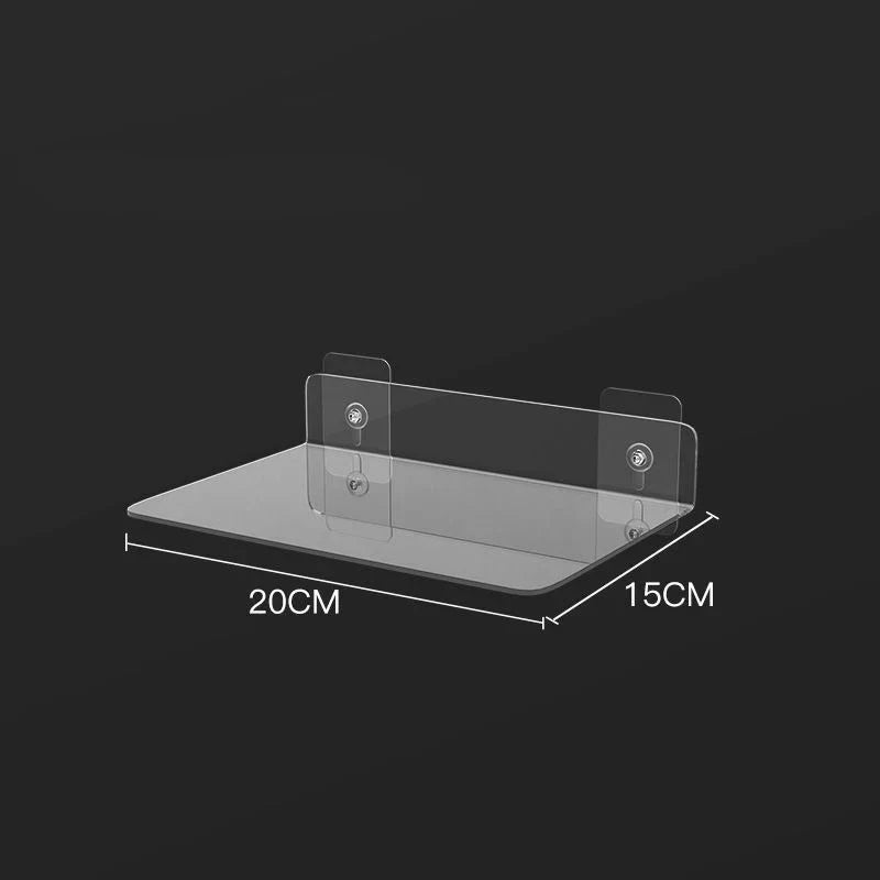 Modern Glass Wall Shelf