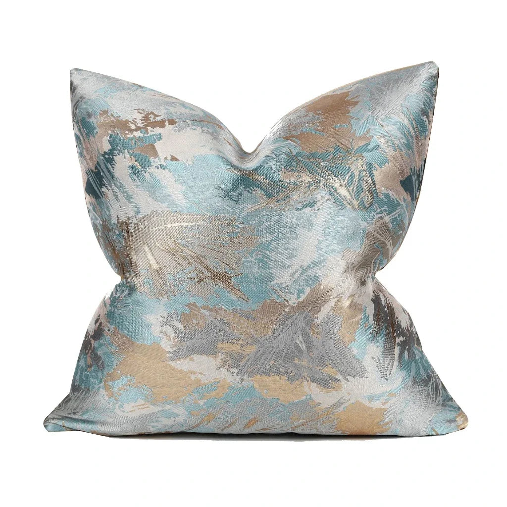 Soft Decorative Pillowcase with Geometric Pattern