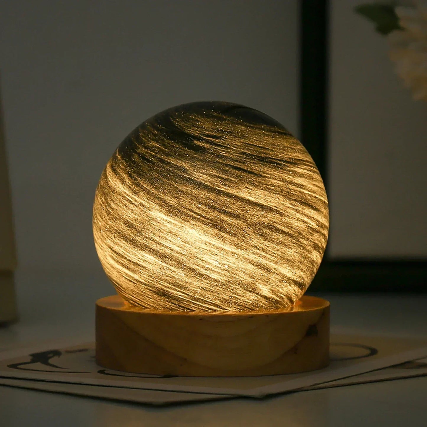 Colorful Solar LED Mini Night Lights Galaxy Decor