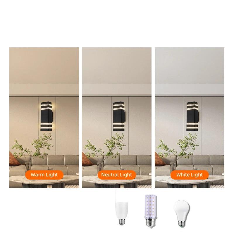 Outdoor LED Wall Light with Up Down Effect IP65 Waterproof - Fesara