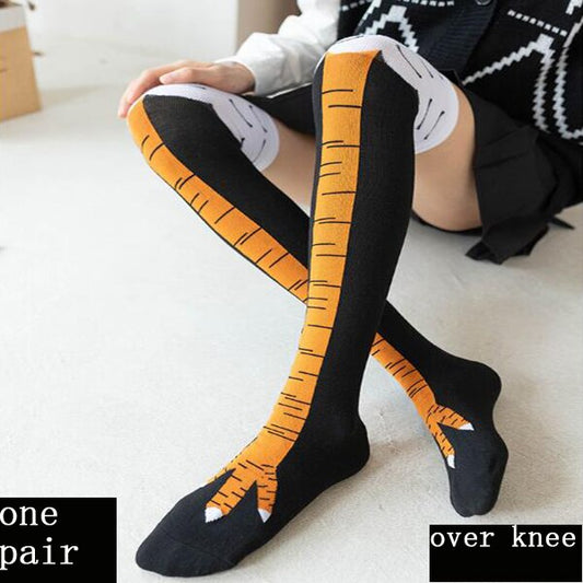 Funny Chicken Leg Novelty Socks - Fesara