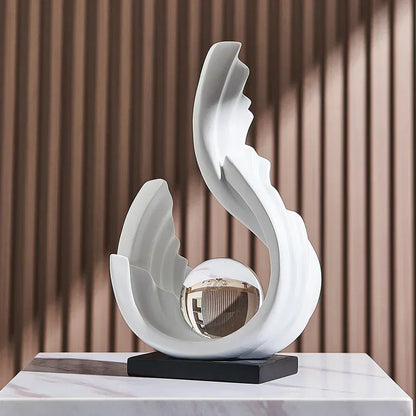 Beautiful Clear Glass Decorative Ornament