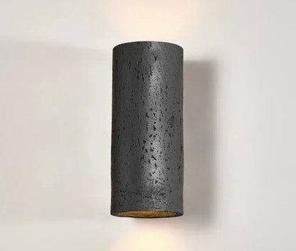 Rustic Concrete Effect Wall Lamp