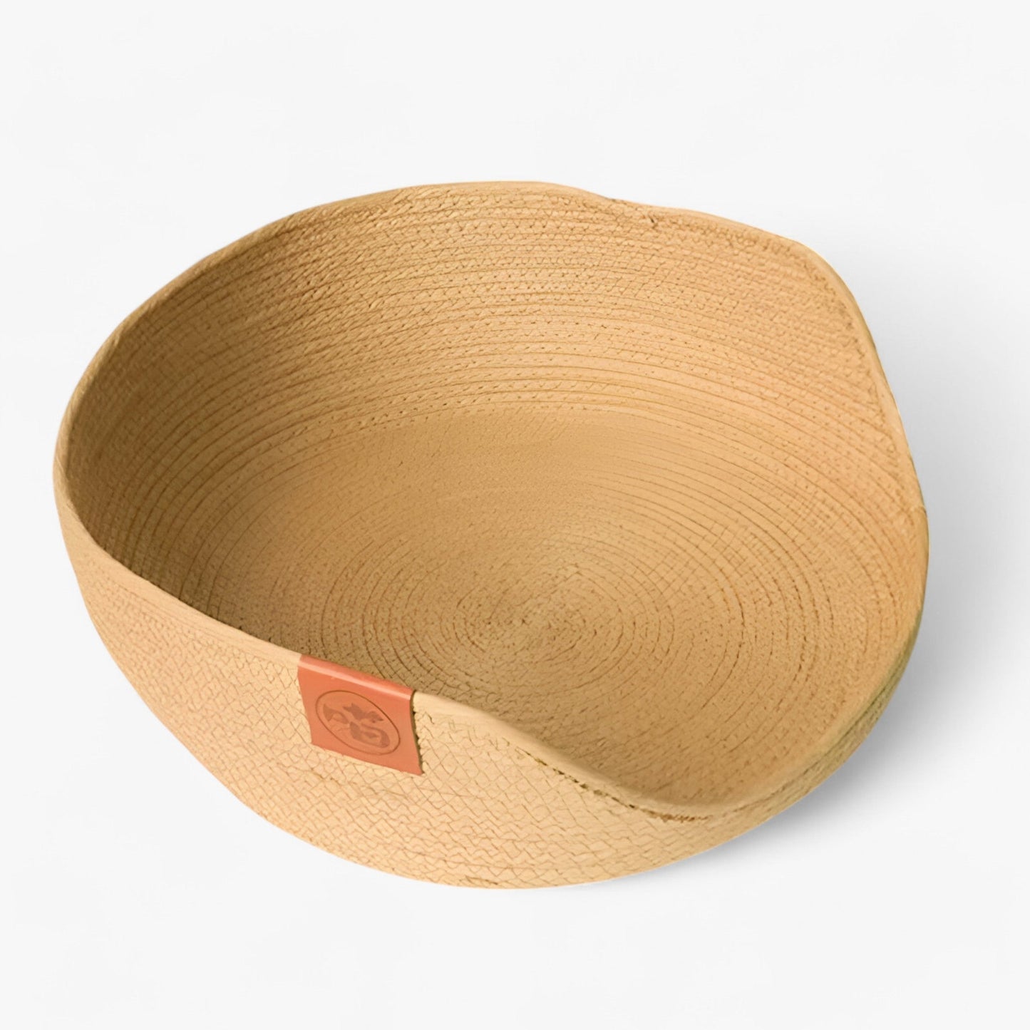Natural Bamboo Pet Bed with Plush Cushion