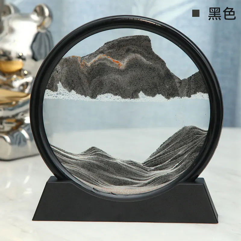 Serenity Glass Sand Art Orb