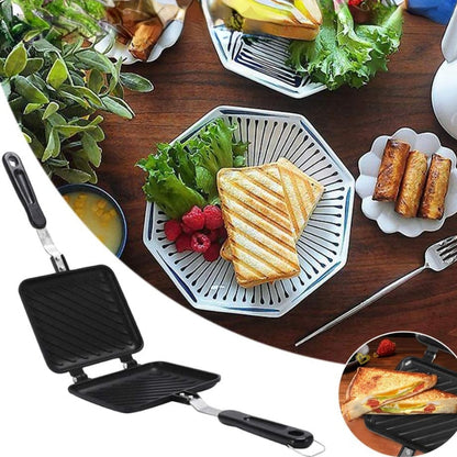 Easy Double Sided Non Stick Toast Maker Pan