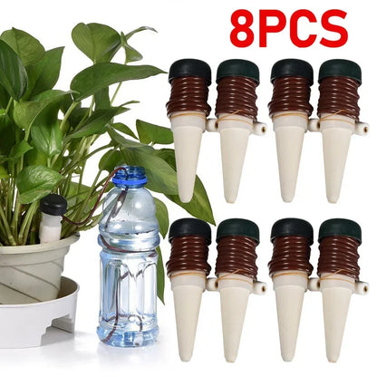 Easy Watering Indoor Plant System 8 Piece Set - Fesara