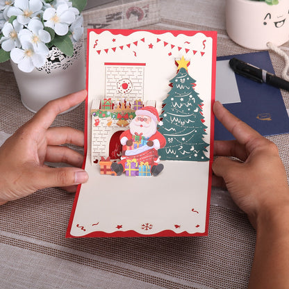 Fun 3D Christmas Pop Up Greeting Cards