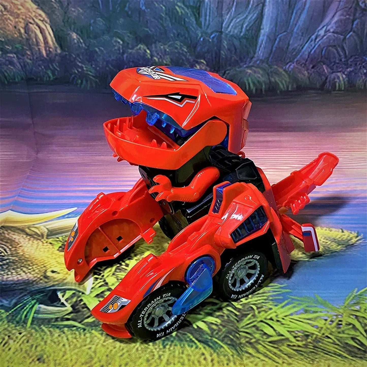 Cool Dinosaur Remote Control Car Toy - Fesara