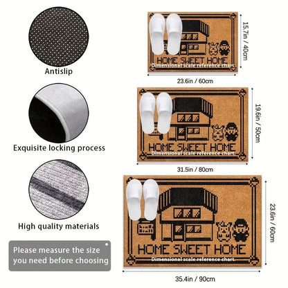 Soft Waterproof Entrance Door Mat Indoor Outdoor Carpet