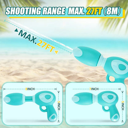 Fun Kids Water Backpack with Squirt Gun