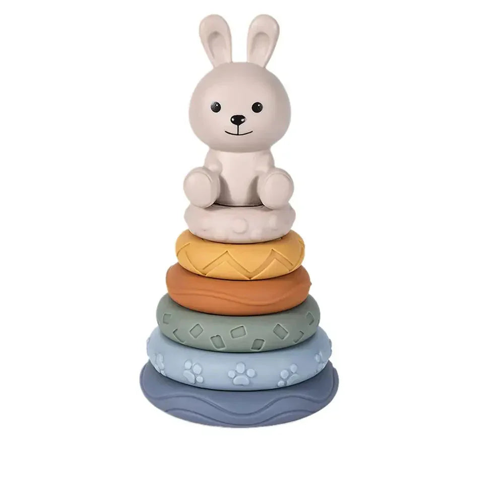 Soft Play Stacking Rings for Baby Development