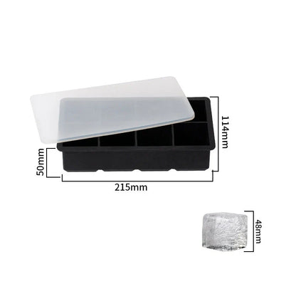 Large Silicone Ice Cube Tray, BPA-Free & Easy Release