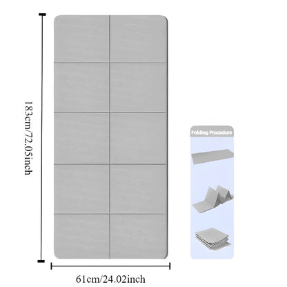 Fesara Yoga Mat - Portable & Grip Double Sided Mat - Fesara