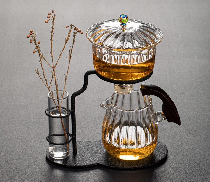 Green Leaf Magnetic Tea Infuser Set - Fesara
