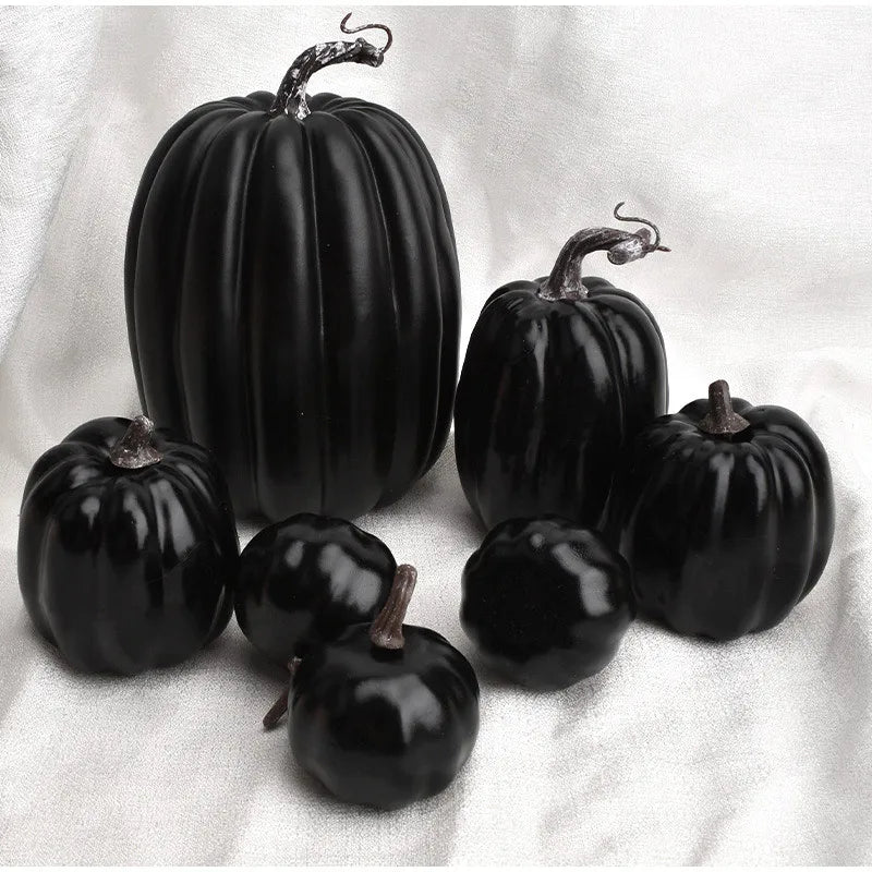 Fall Decorative Pumpkins 7-Piece Set
