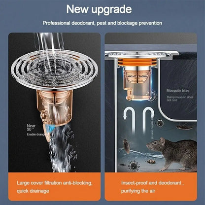 Easy Clean Magnetic Drain Strainer Cover