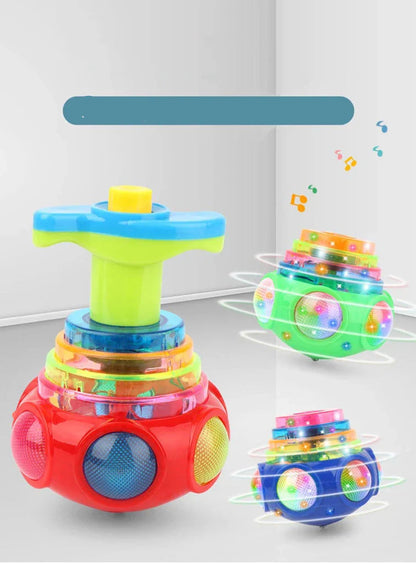 Colorful LED Spinning Top