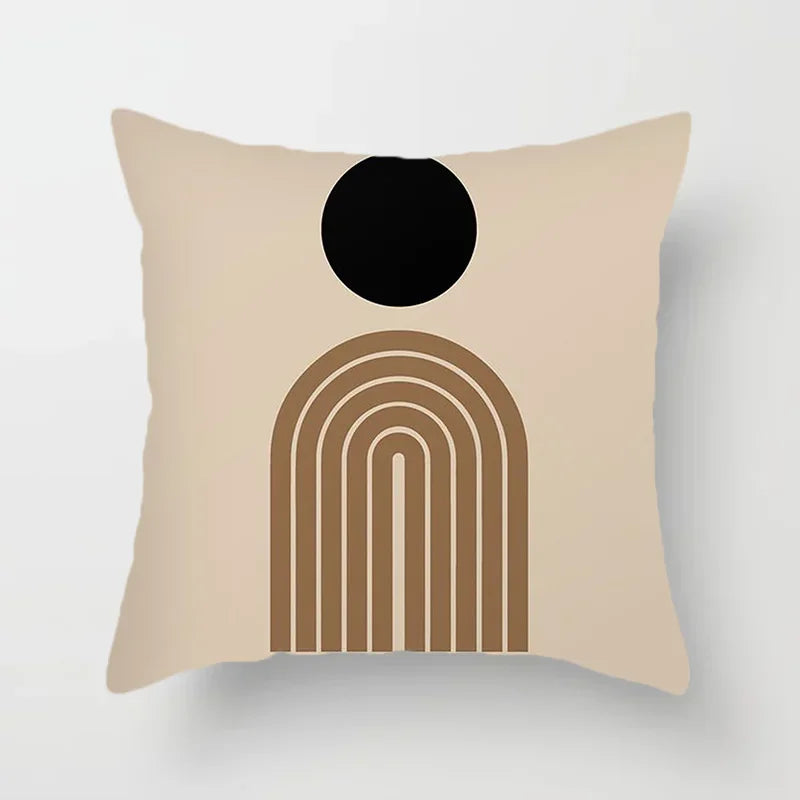 Stylish Geometric Pattern Cushion Cover