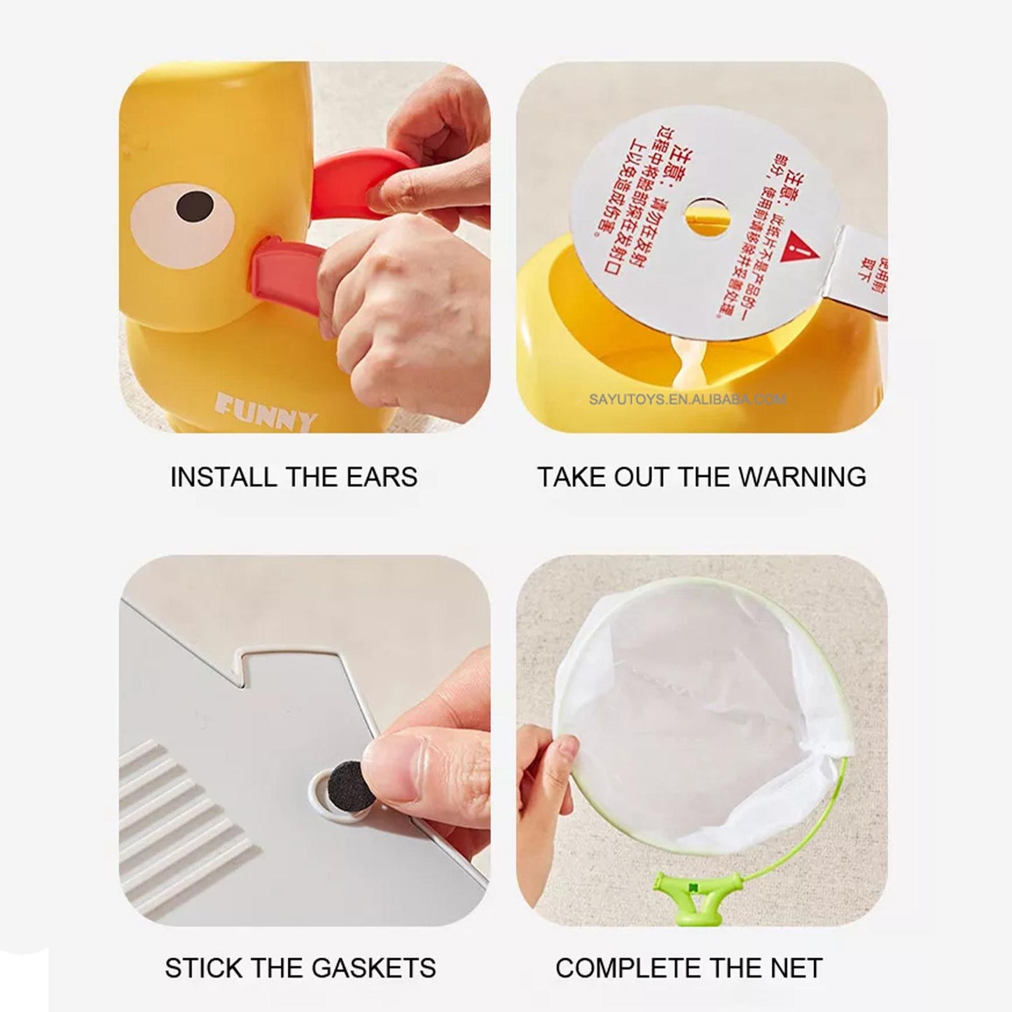 Fun Flying Disc Launcher Toy