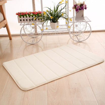 Plush Anti Slip Bathroom Floor Mat