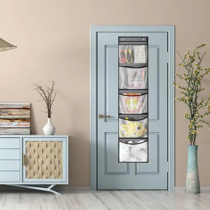 Over Door Storage Organizer with 5 Pockets