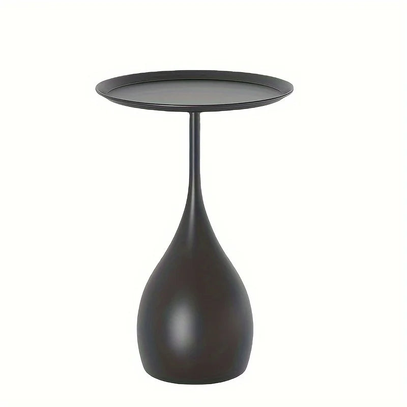 Compact LED End Table with Modern Space Saving Design